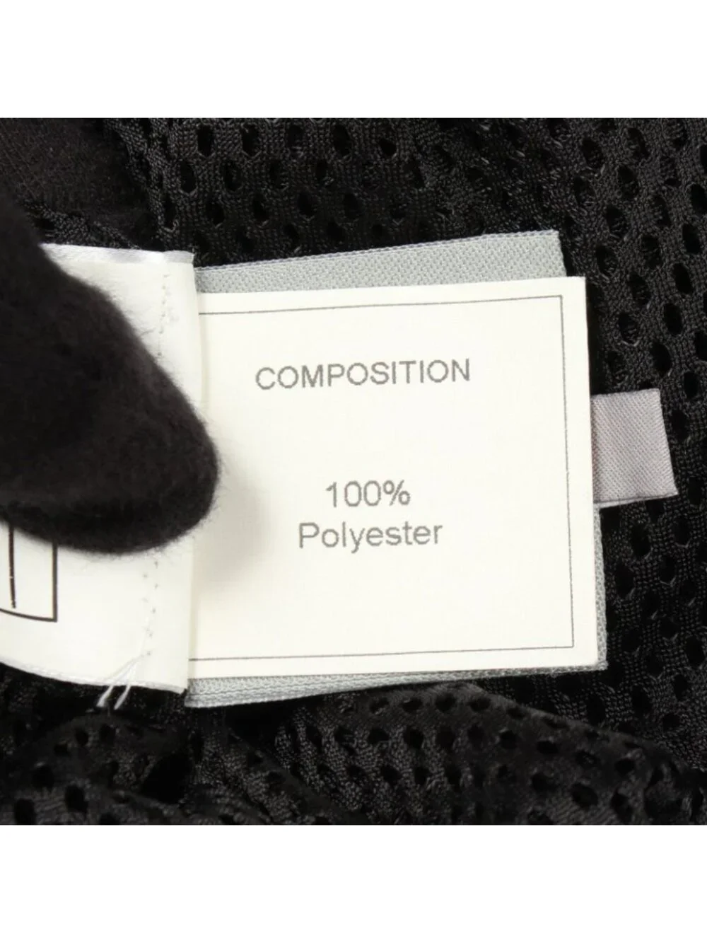 Chanel Hoodie Mesh Black